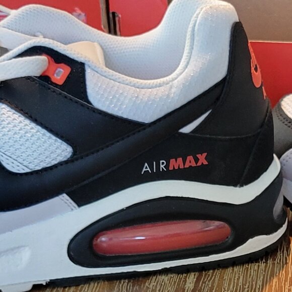 Nike Air Max Command | White/Black/Orange Max | Size 11 | New - Picture 1 of 9